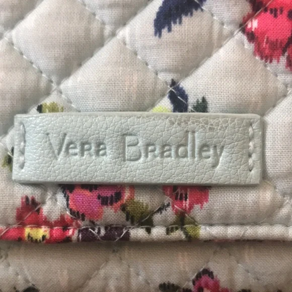 Vera Bradley Water Bouquet pattern crossbody shoulder bag - Picture 3 of 11